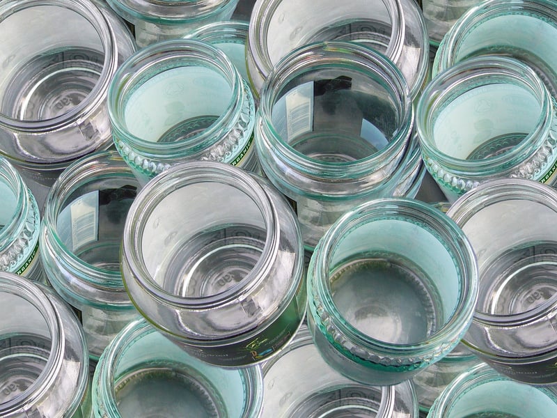 Upcycled Glass Bottle